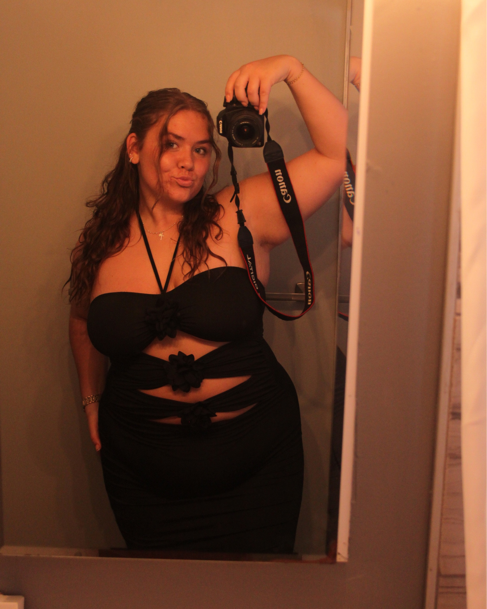 i love the details on this dress and it is very slimming and sucks you it. The material is semi thin🌹

#LTKMidsize #LTKPlusSize #LTKBeauty