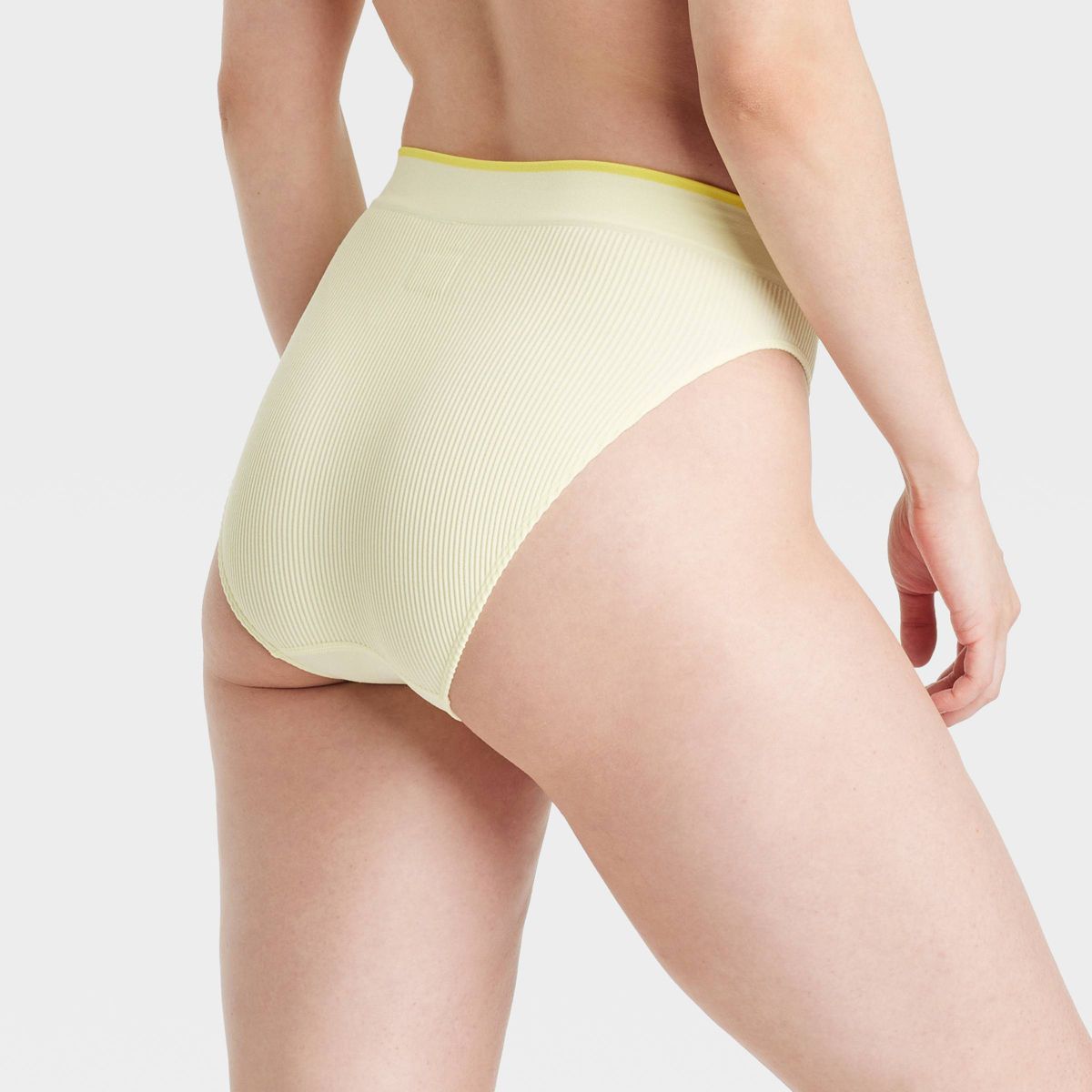 Women's Seamless Cheeky Underwear - Colsie™ Yellow M | Target