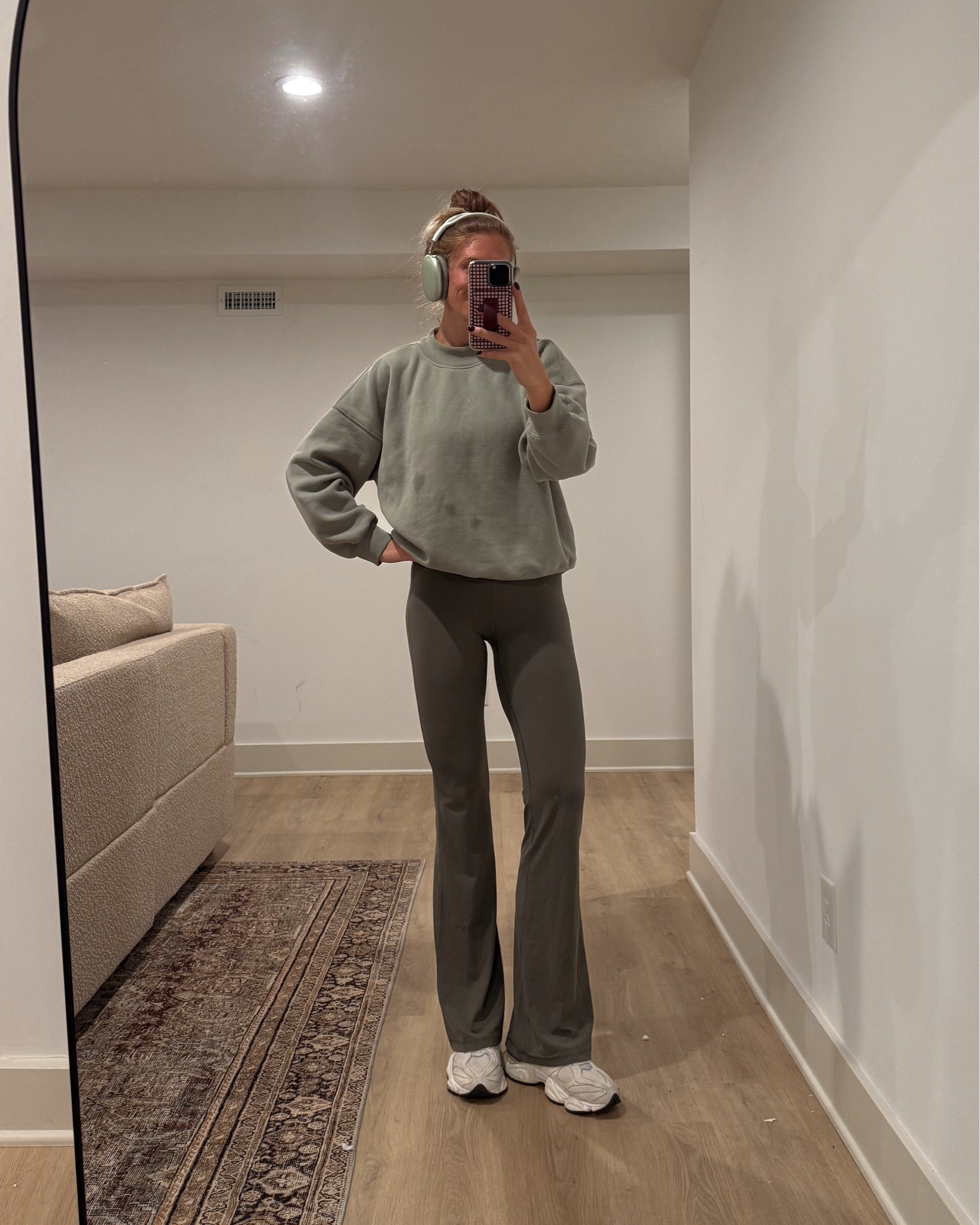 Mom casual outfit today. Accidentally spilled some sauce while preparing my crockpot dinner this morning oops!

Size small tall in flare leggings. These are the best! I’ve had this style for years. I also linked some other bottoms from this same line below if you like the fit and want a different style. This color is sadly old but other colors available. 

Sized up to large in sweatshirt for an oversized fit



Athleta, comfy outfit, fall outfit, Abercrombie, cozy sweatshirt, athleisure, tall girl friendly, tall sizes, 

#LTKTall #LTKSeasonal #LTKActive