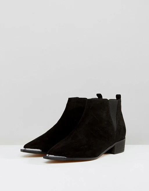 ASOS ADMISSION Wide Fit Pointed Ankle Boots | ASOS US