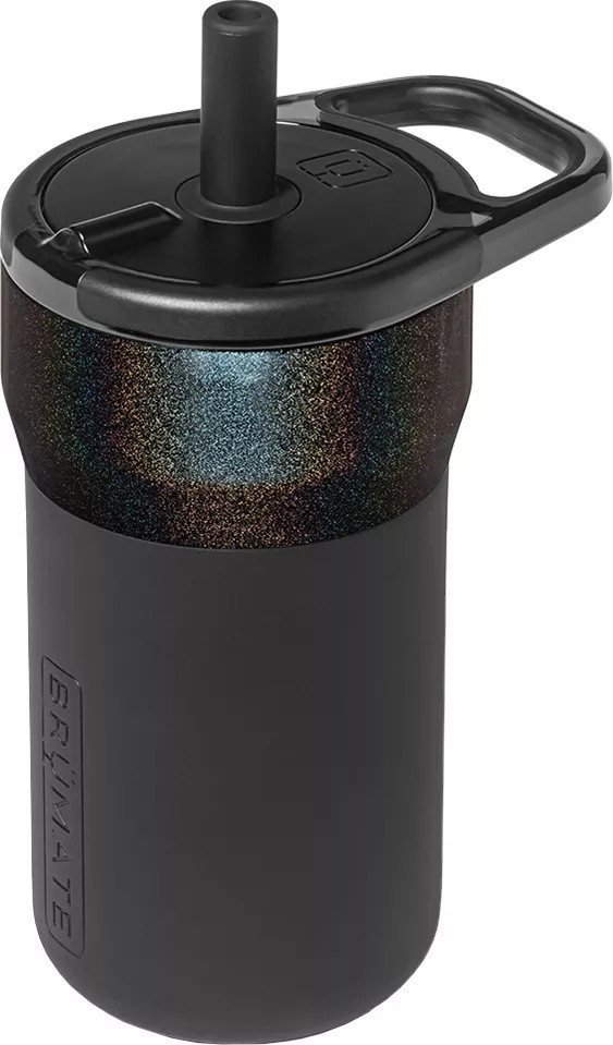 BruMate Leap 12 oz. Kids' Tumbler, Glitter Charcoal Gray | Golf Galaxy