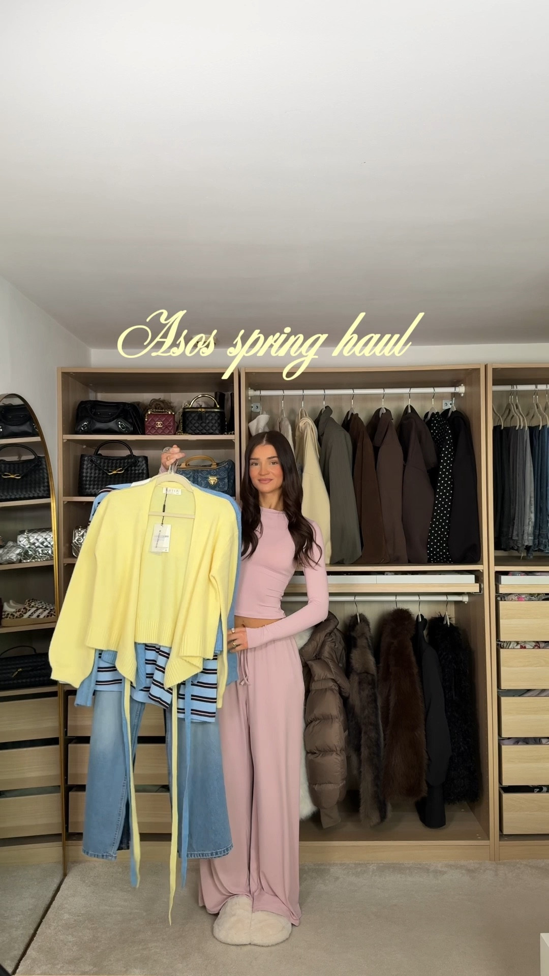 Asos haul, spring outfits, outfit ideas, outfit inspo, mid rise jeans, tall jeans, mid wash jeans, dark jeans, blue jeans, stripe top, rugby top, blue stripe top, wrap cardigan, spring cardigan, blue cardigan, yellow cardigan 

#LTKspring #LTKeurope