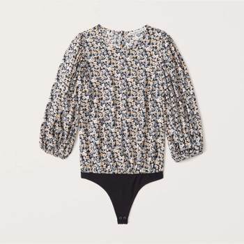 Puff Sleeve Bodysuit | Abercrombie & Fitch (US)
