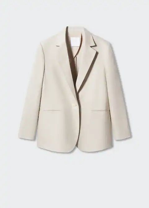 Linen blazer suit | MANGO (UK)