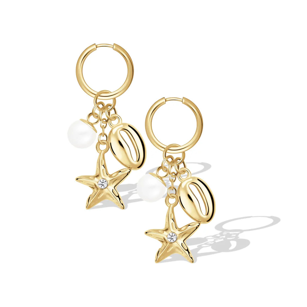 Olivia Hoop Earrings | Bohomoon UK