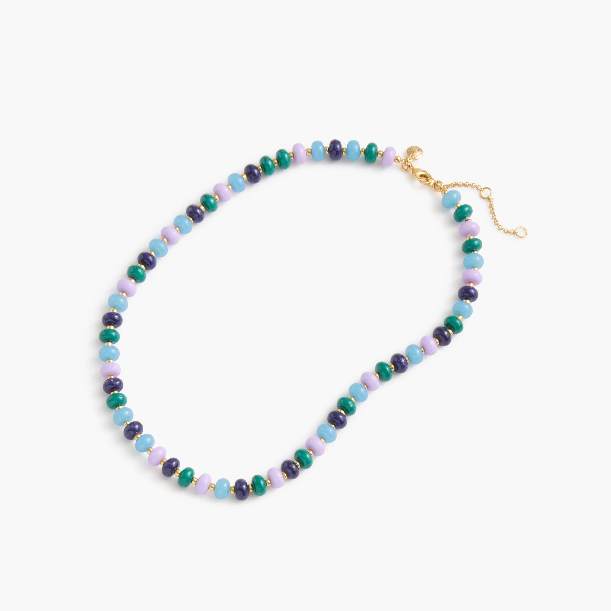 Oval beaded necklace | J.Crew Factory