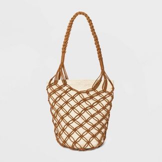 Macrame Shoulder Handbag - Universal Thread™ | Target