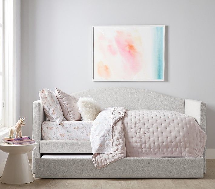 Carter Camelback Daybed with Trundle | Pottery Barn Kids