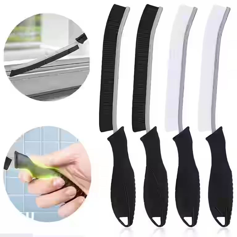 Cepillo de Limpieza de Grietas de 4 Pzas: Cepillo para Frotar Lechadas, Suministros de Limpieza D... | Walmart (US)