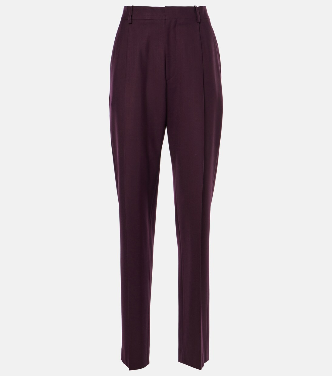 Asymmetric wool-blend chinos | Mytheresa (US/CA)