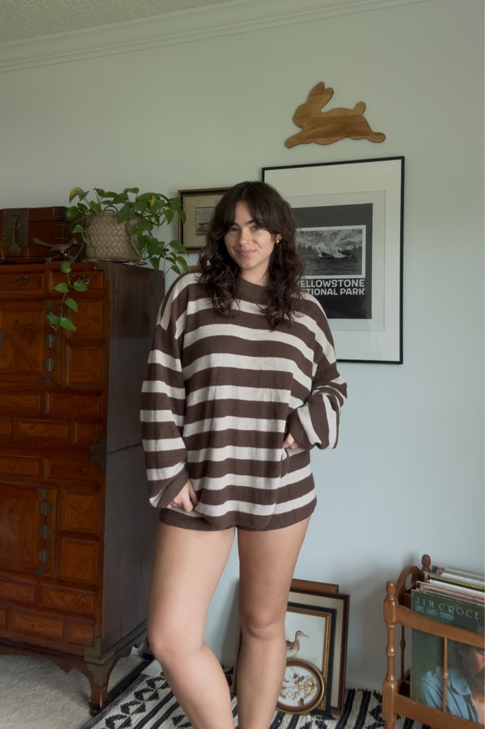matching sweater set, matching loungewear, sweater set, striped sweater 