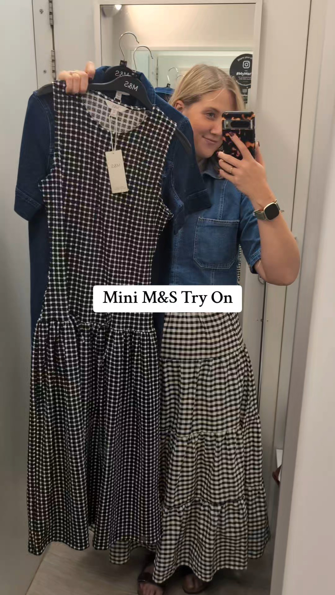 Mini Marks and Spencer try on haul! The gingham dress went STRAIGHT in my basket! 

#LTKsummer #LTKuk #LTKdresses