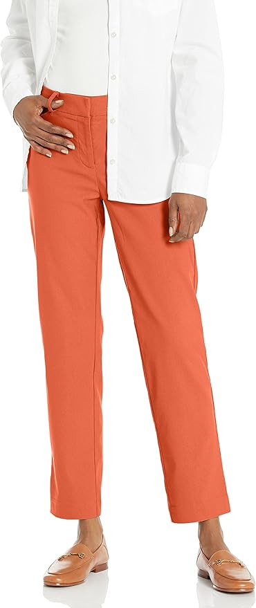 Nanette Nanette Lepore Women's Freedom Stretch Flattering Pant with Slit Back Pockets | Amazon (US)