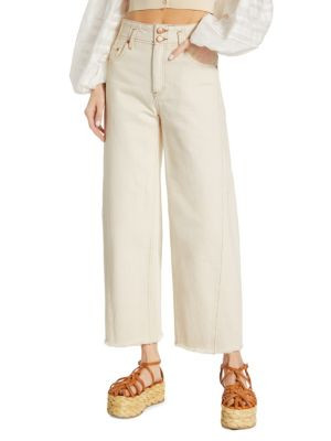 Ulla Johnson The Thea High-Rise Straight Jeans on SALE | Saks OFF 5TH | Saks Fifth Avenue OFF 5TH
