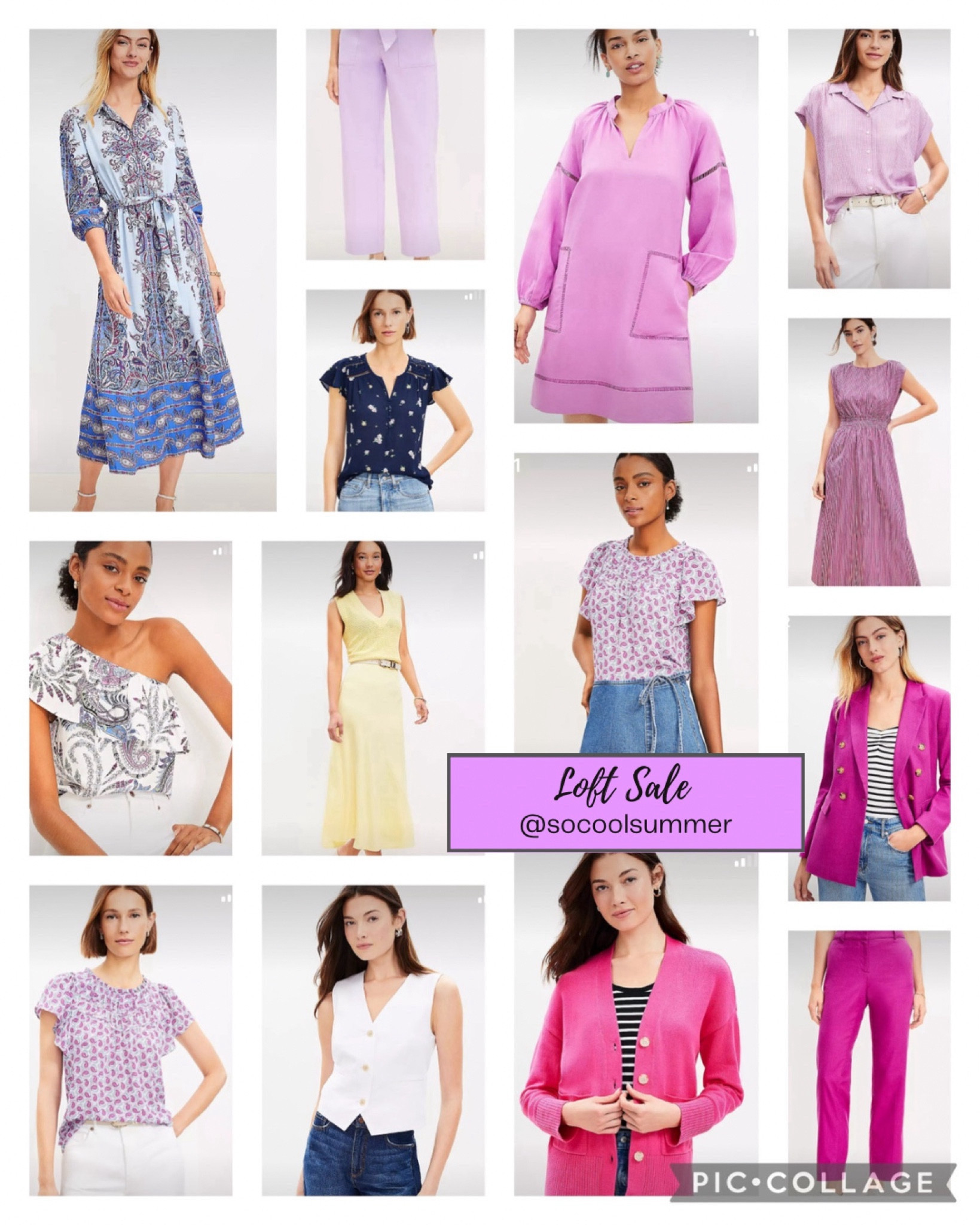 New arrivals at Loft and everything is on sale! Love that suit for cool summers! 

#hocsummer #coolsummer #lightsummer #softsummer #pastelsummer #darksummer #brownsummer #sweetpeasummer #summerpalette #summerfinds

#LTKworkwear #LTKsalealert #LTKfindsunder100