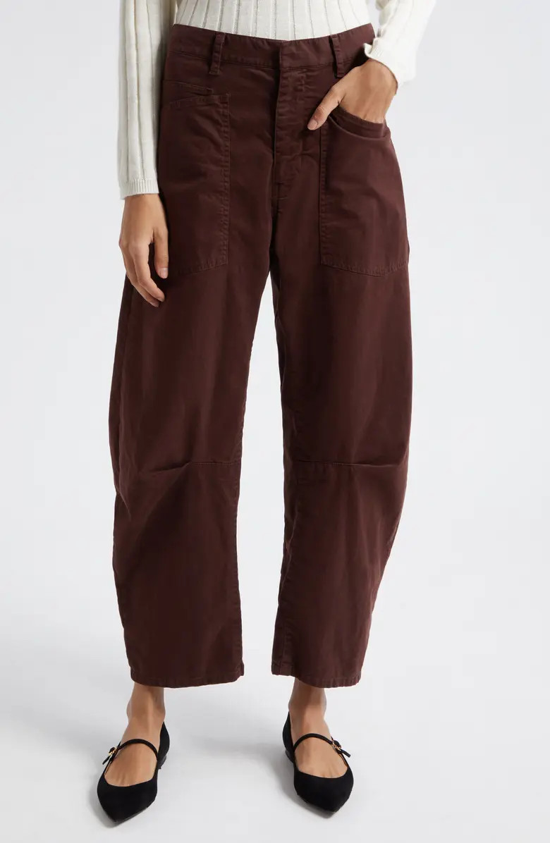 Nili Lotan Shon Stretch Cotton Pants | Nordstrom | Nordstrom
