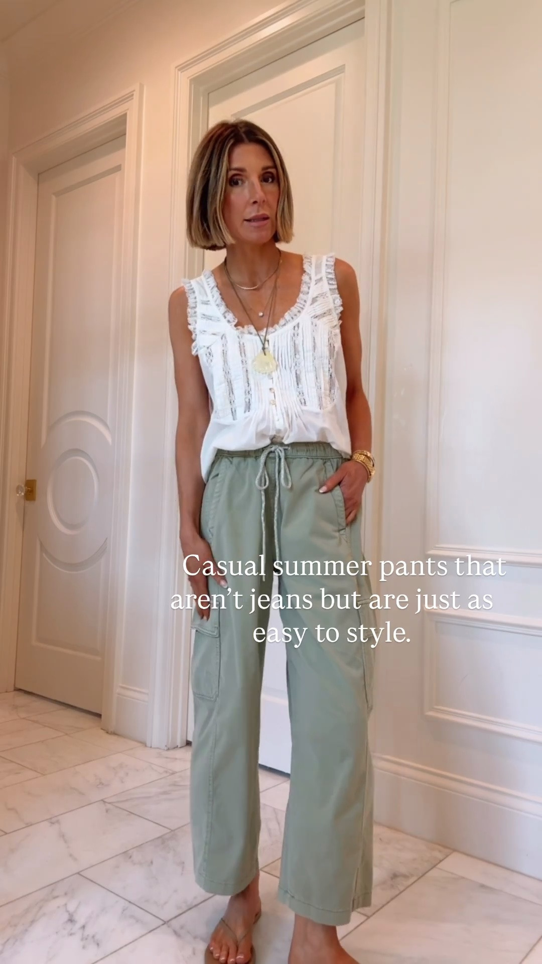 Casual summer pants that aren’t jeans but are just as easy to style.

#LTKsummer #LTKstyletip