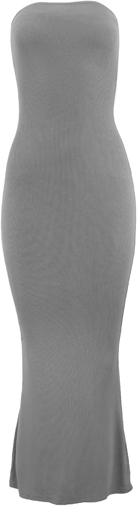 Almere Body Shaping Basic Strapless Maxi Dress | Amazon (US)