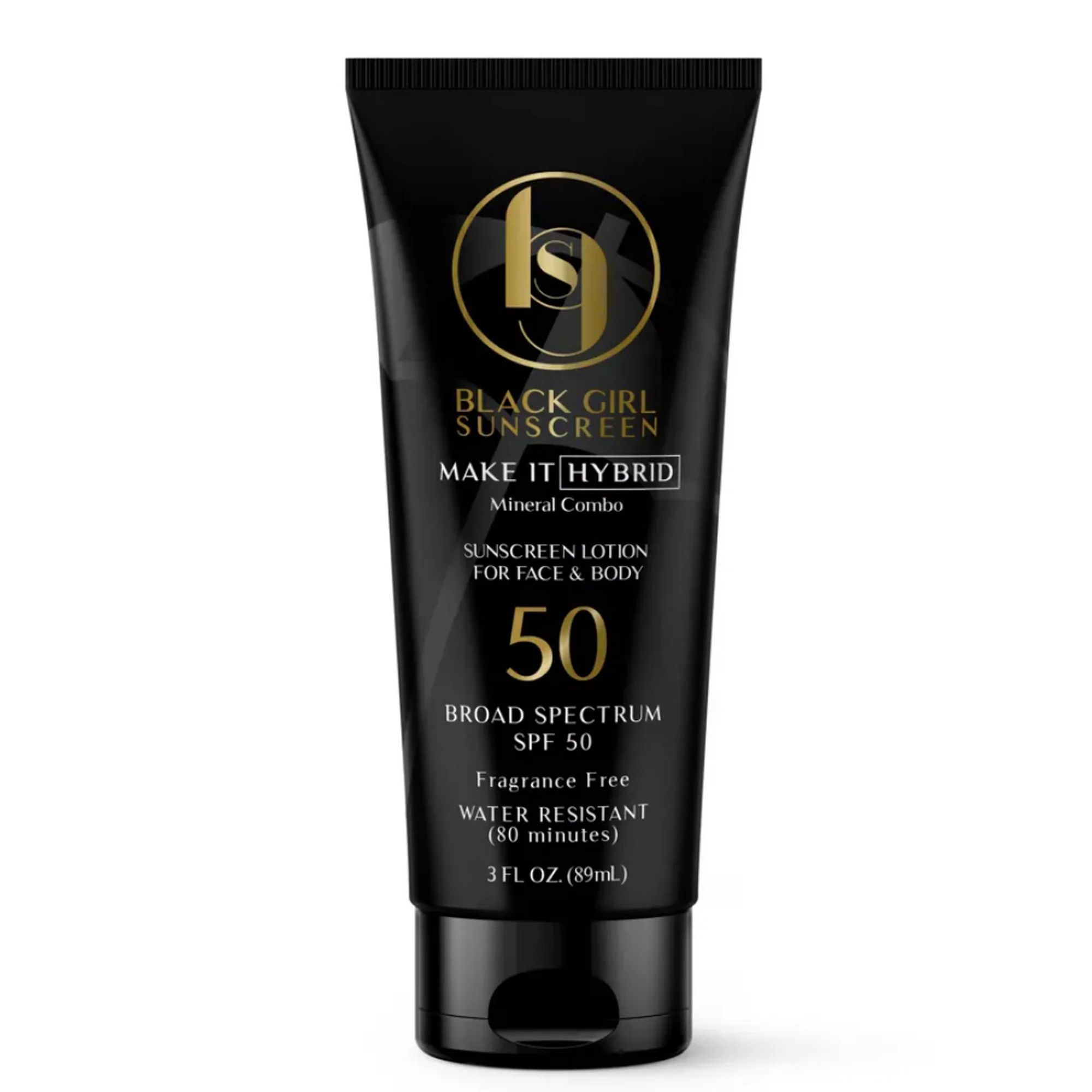 Black Girl Sunscreen SPF 50. Make It Hybrid Mineral Combo 3 Fl Oz. | Walmart (US)