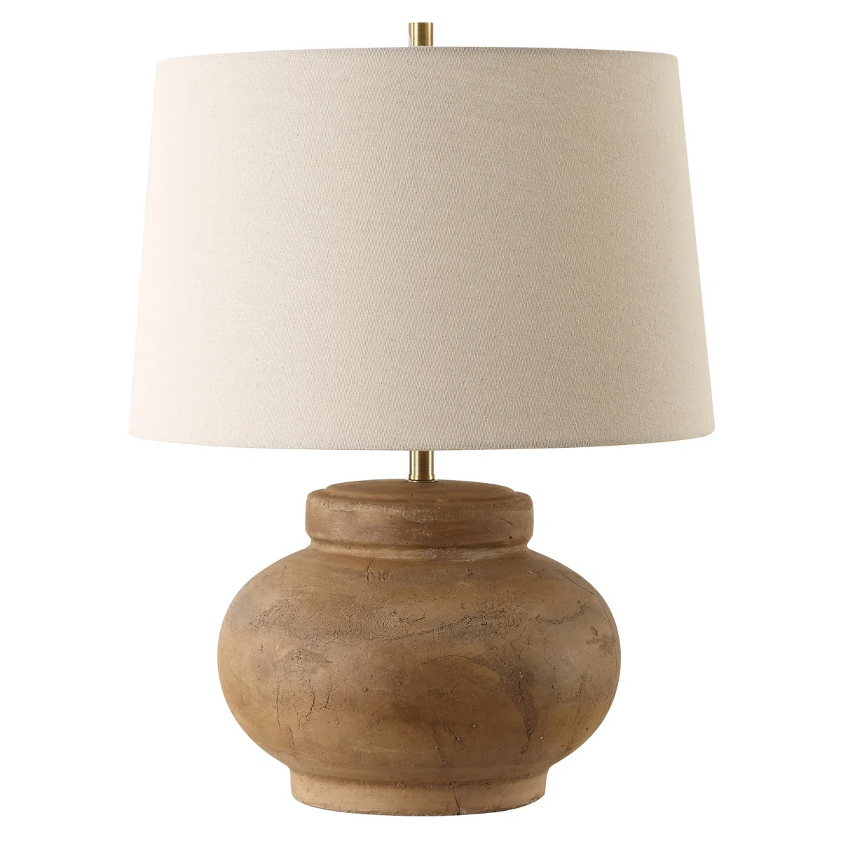 Kamoryn Aged Terracotta Table Lamp | Wayfair North America