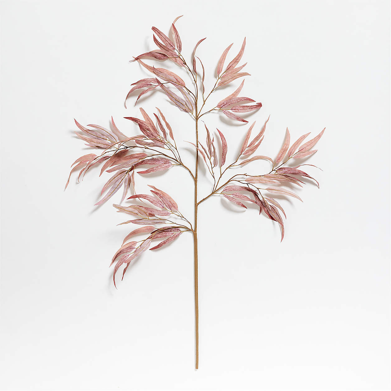 Large Faux Willow Eucalyptus Stem + Reviews | Crate & Barrel | Crate & Barrel