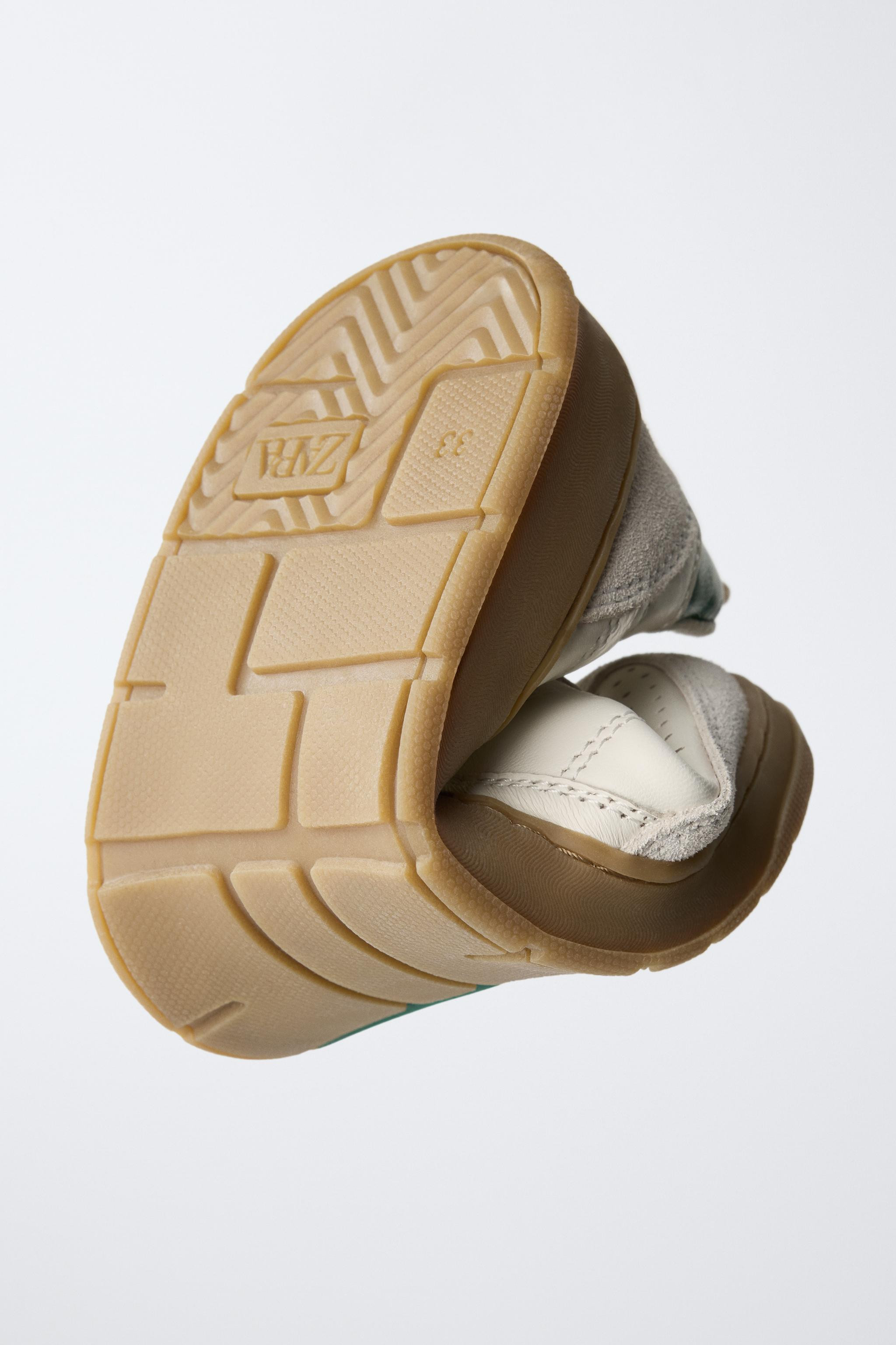 LEATHER BAREFOOT SNEAKERS | Zara UK