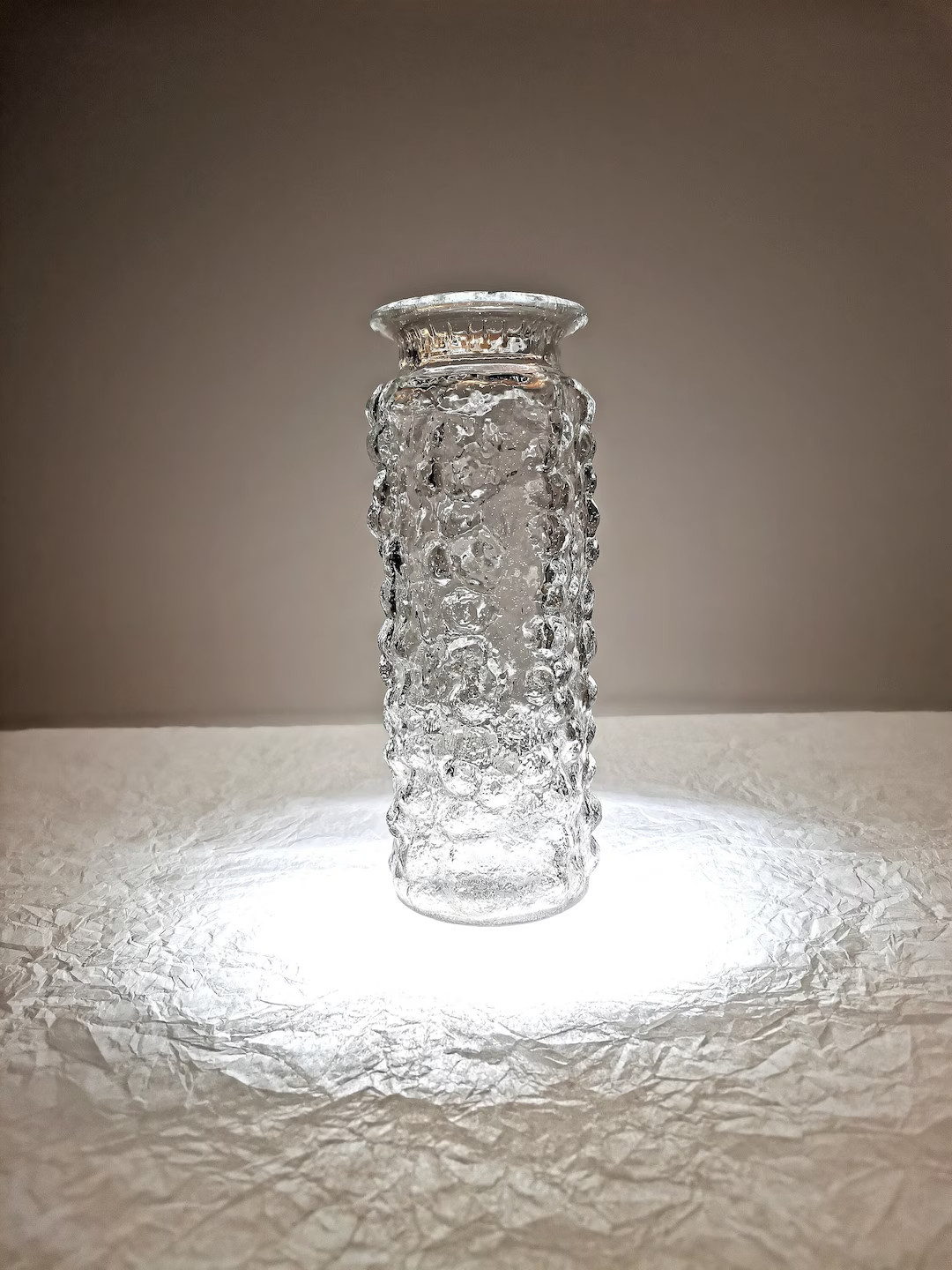 Clear Glass Vase by Vladislav Urban Glass Union 1969 - Etsy | Etsy (US)