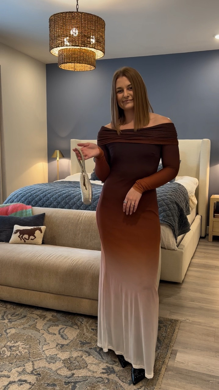 Winter wedding guest dress 

Dress: Saphia Mesh Maxi Dress 

#LTKSeasonal #LTKHoliday #LTKBeauty