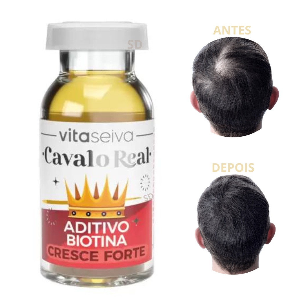 Aditivo Cavalo Real Crescimento Biotina Vita Seiva 10Ml | Shopee (BR)