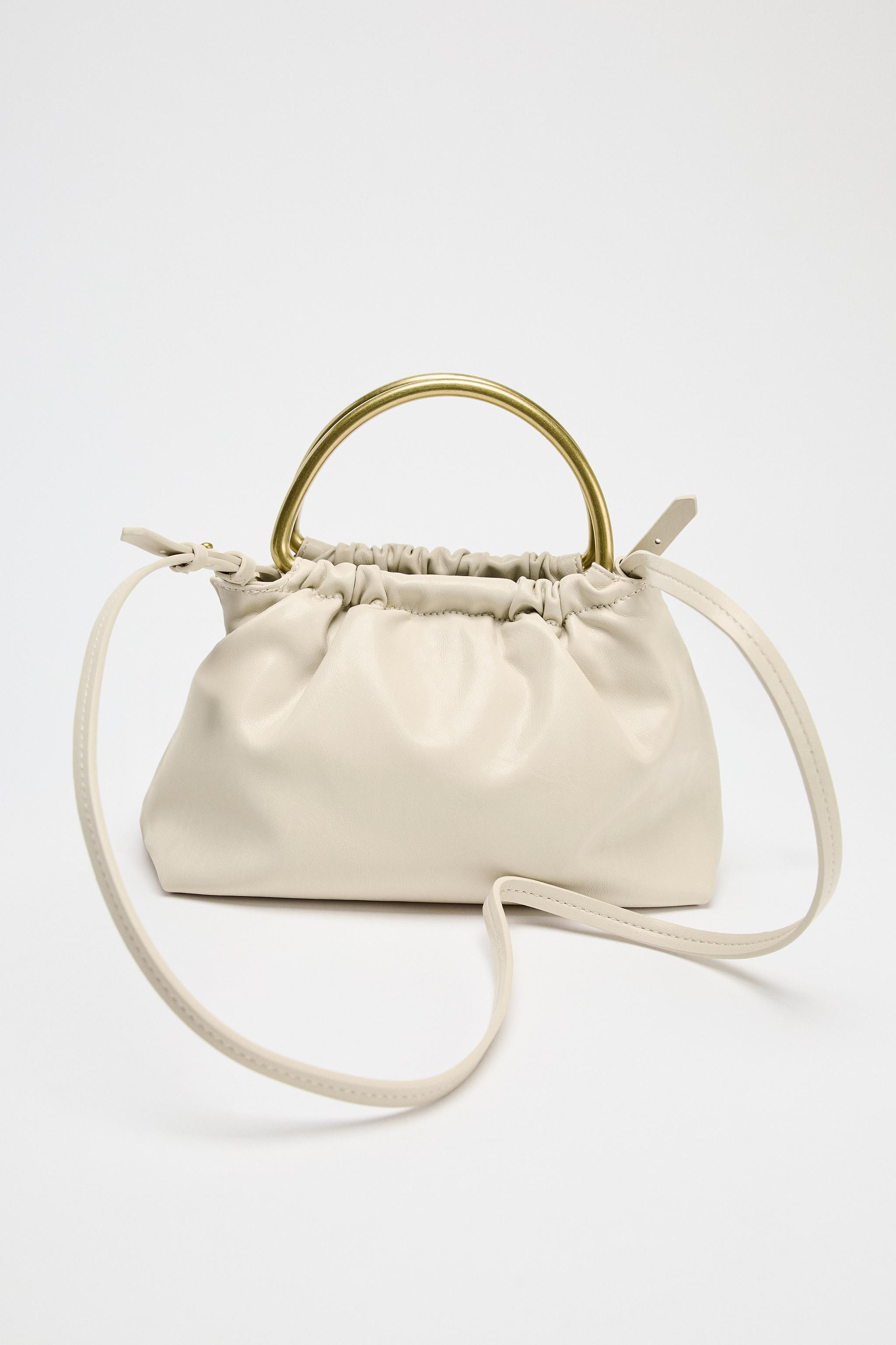 MINI-BOWLINGTASCHE MIT METALLHENKEL | Zara DE