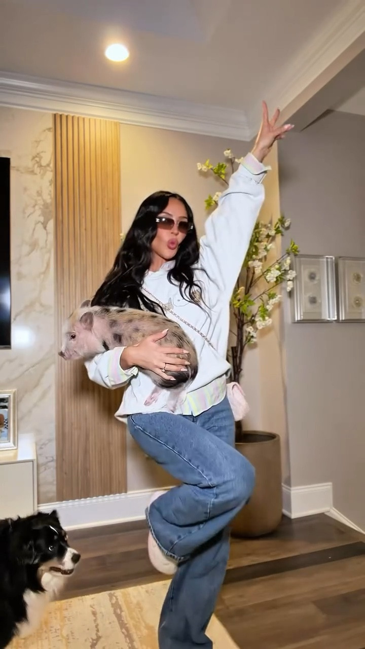 Get dressed with me to run some errands!! Comfy & cute 🎀 I custom made this sweatshirt years ago w all my cats and it’s still a favorite 🤩

#LTKgrwm #LTKootd