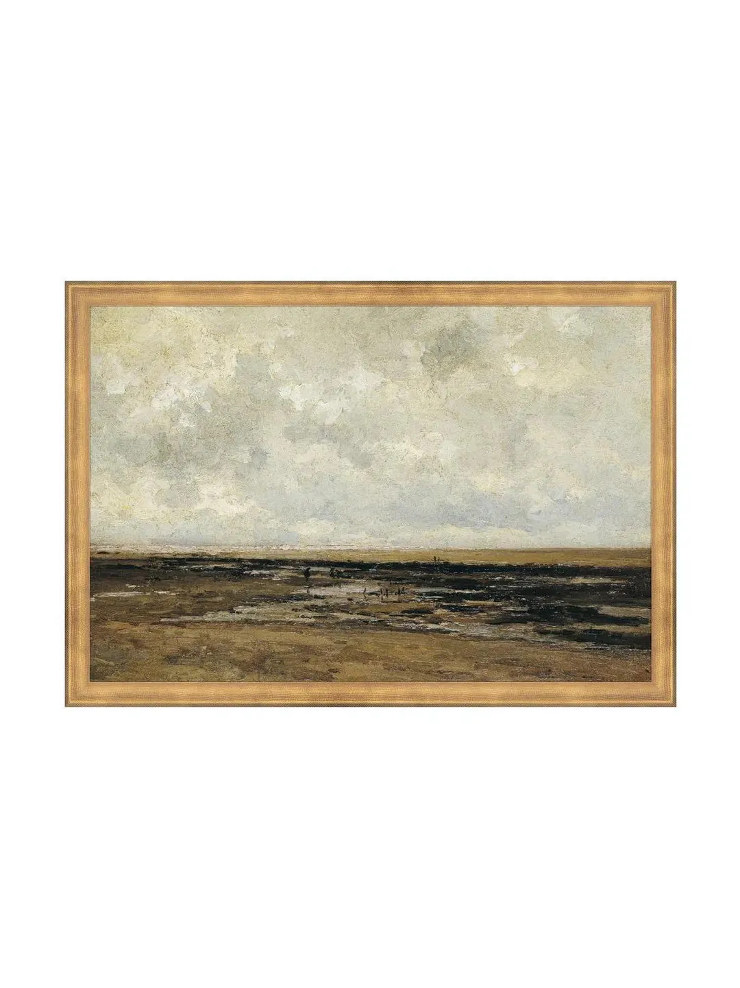 Villerville | Moody Beach Prints | Vintage Moody Art Print | Antique Beach Landscape | Neutral Wa... | Etsy (US)