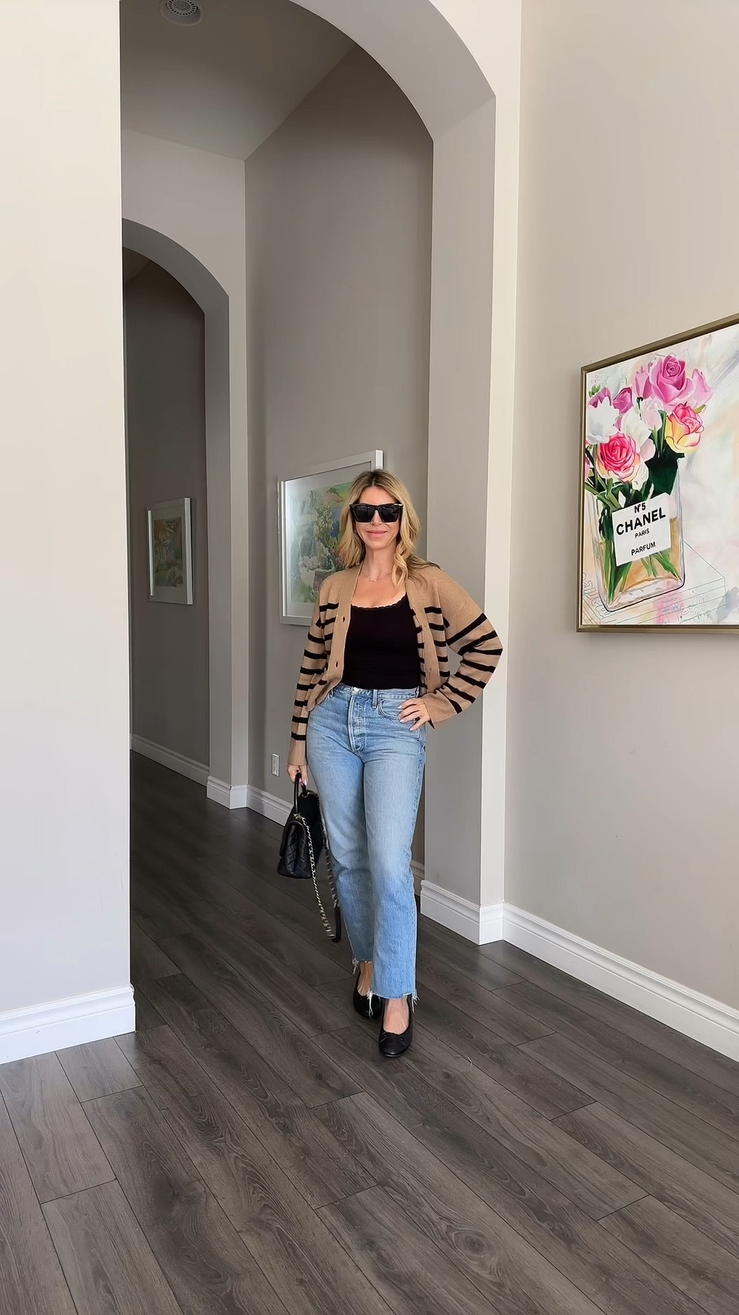 Pinterest inspired fall ootd! Sweater is small, jeans are size 27! Sunnies are Amazon:) 

#LTKVideo #LTKover40 #LTKstyletip