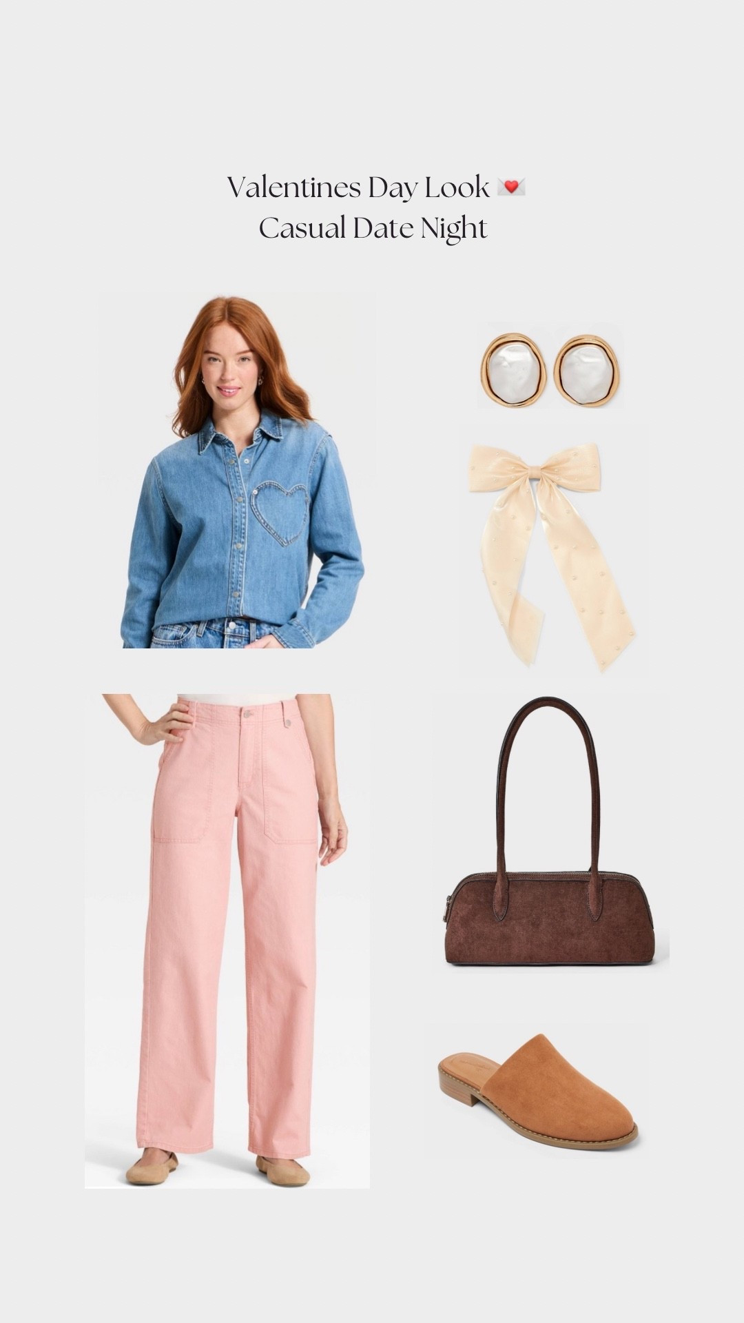 Casual Valentine’s Day date night look! Galentine’s lunch outfit 

#LTKSeasonal #LTKU #LTKootd
