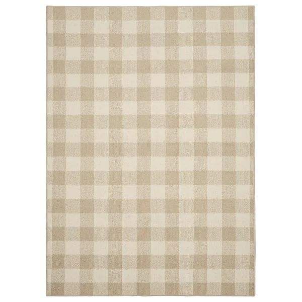 Cupp Checkered Tufted Ivory Area Rug | Wayfair North America