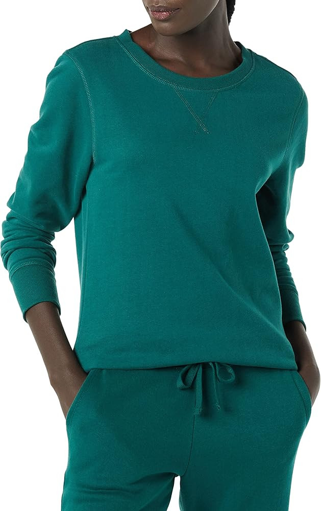 Amazon Essentials Women's Fleece Crewneck Sweatshirt | Amazon (US)