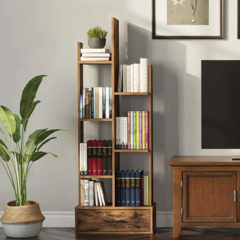 Todi 55.11'' H x 19.68'' W Standard Bookcase | Wayfair North America