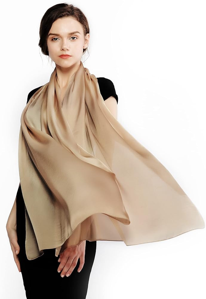 RIIQIICHY Schals f\u00fcr Damen, Pashmina-Schals und -Wickelt\u00fccher, Hochzeit, wie Chiffon-Sc... | Amazon (DE)