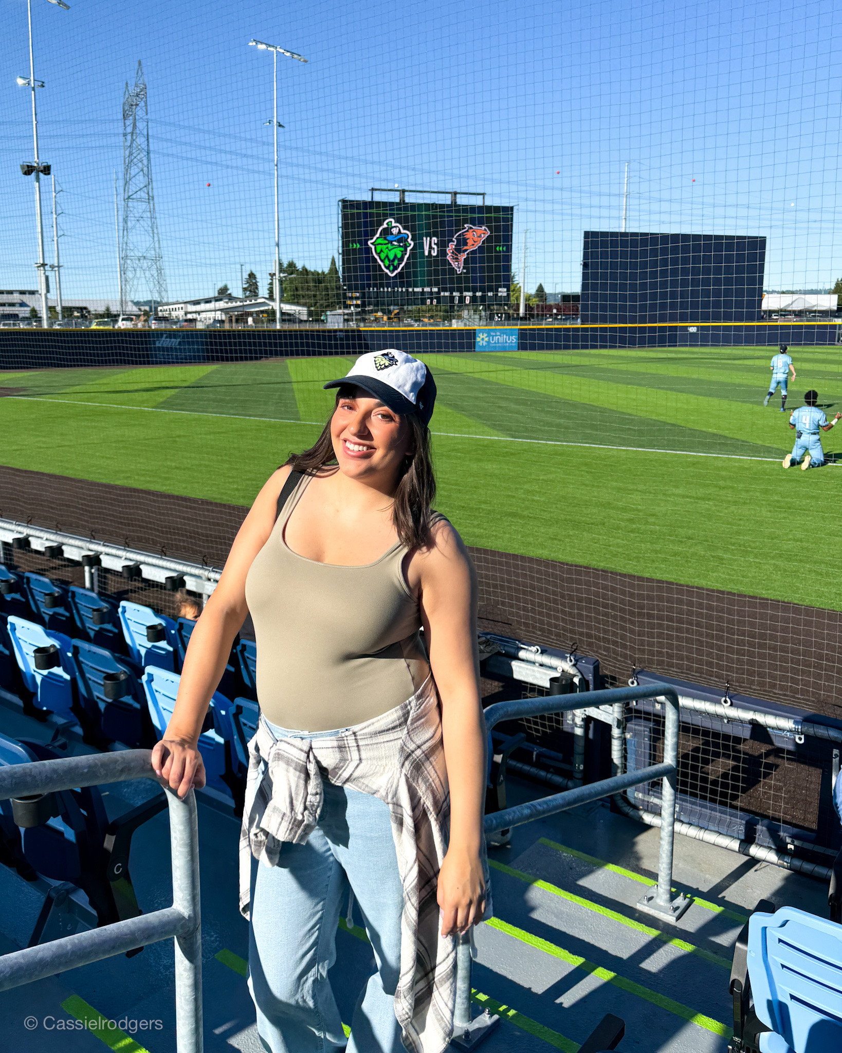 Minor league baseball game outfit and makeup essentials

#LTKootd #LTKSeasonal #LTKMidsize