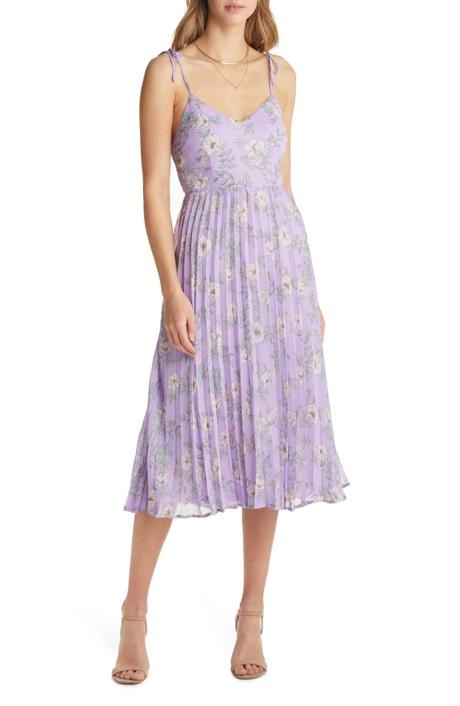 VICI Collection Floral Sleeveless Dress | Nordstrom | Nordstrom