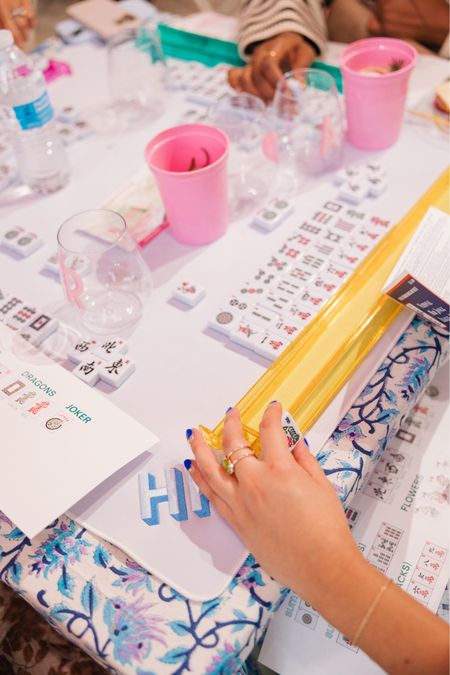 Sprinkled With Pink
Mahjong
Mahjong Table Mat
Mahjong Tile Bag
Gift Ideas
Gifts for Her

#LTKGiftGuide #LTKHoliday #LTKfindsunder100