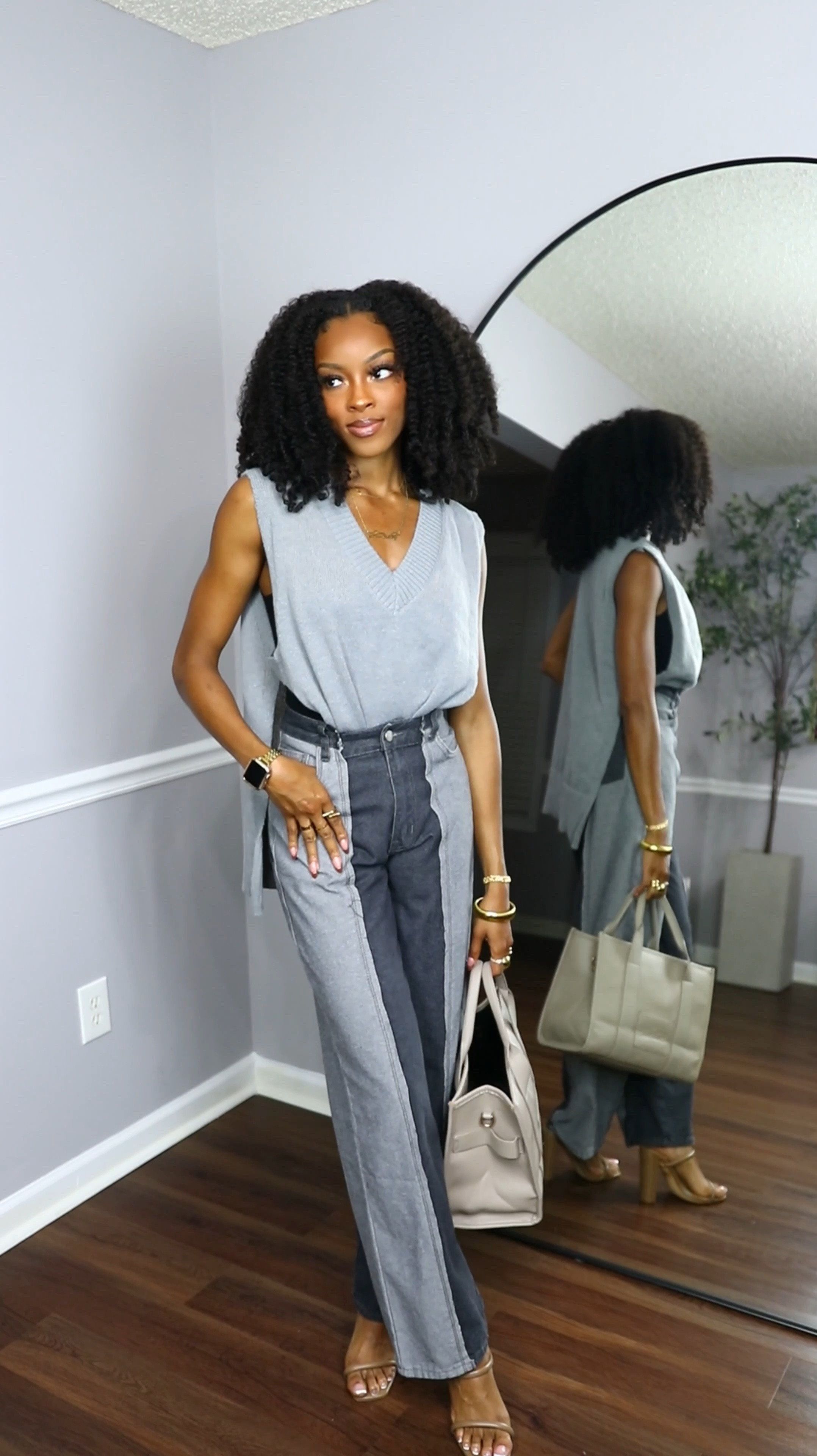 dont it feel good 😭🤍 loving this elevated casual fit! where would you wear this?
•
p.s. these pants are tall girl approved!

#LTKStyleTip #LTKVideo #LTKWorkwear