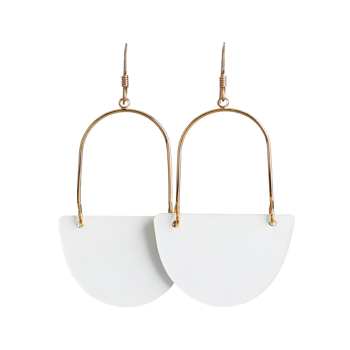 White Islas | Nickel and Suede