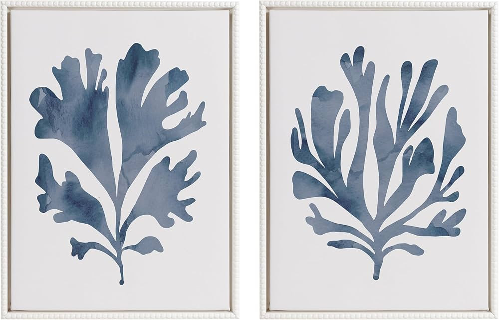 Kate and Laurel Sylvie Beaded Sophisticated Neutral Coral Blue 1 and Sophisticated Neutral Coral ... | Amazon (US)