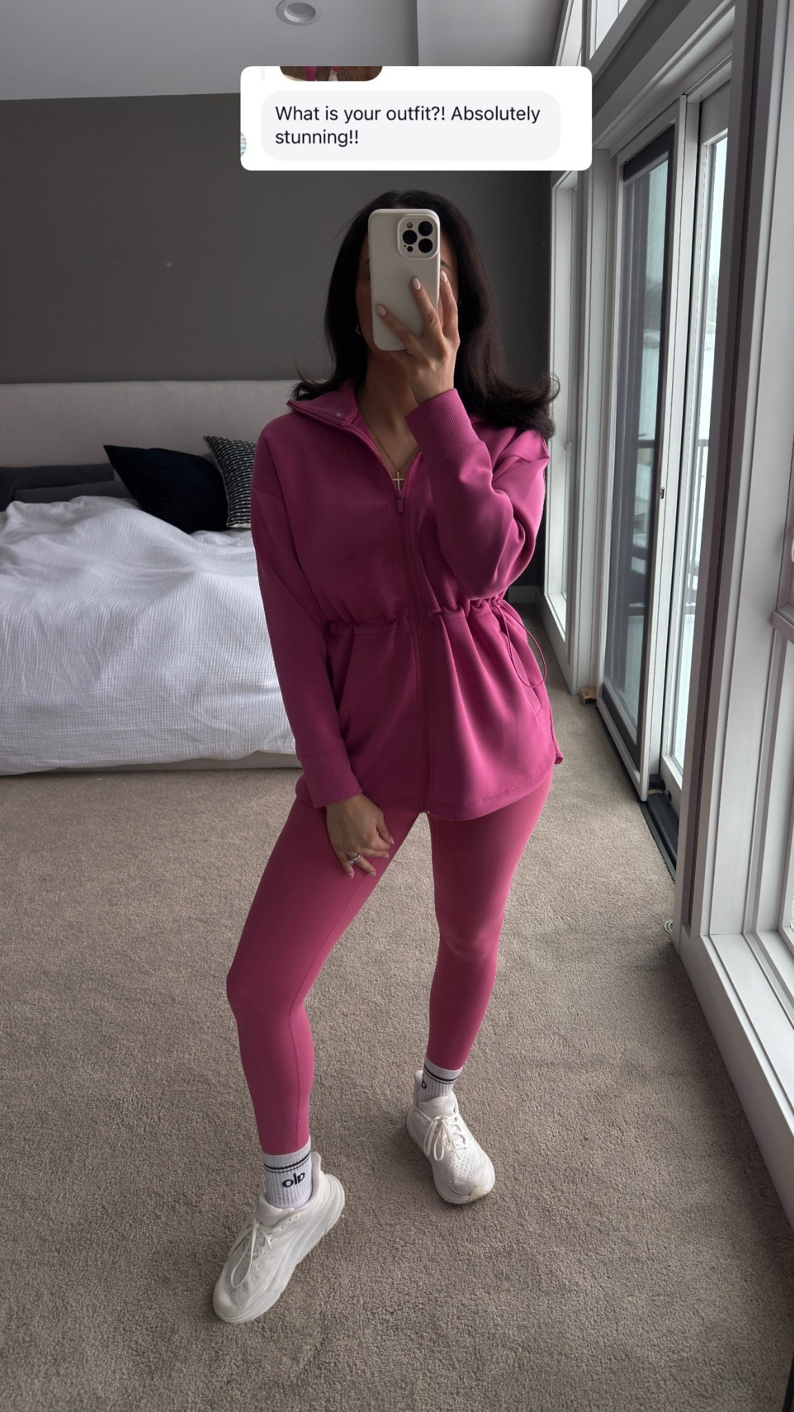 New Matching Set for Spring Under $75! This jacket reminds me of the one from Lulu but 1/2 of the price! 😍

#LTKootd #LTKActive #LTKValentine