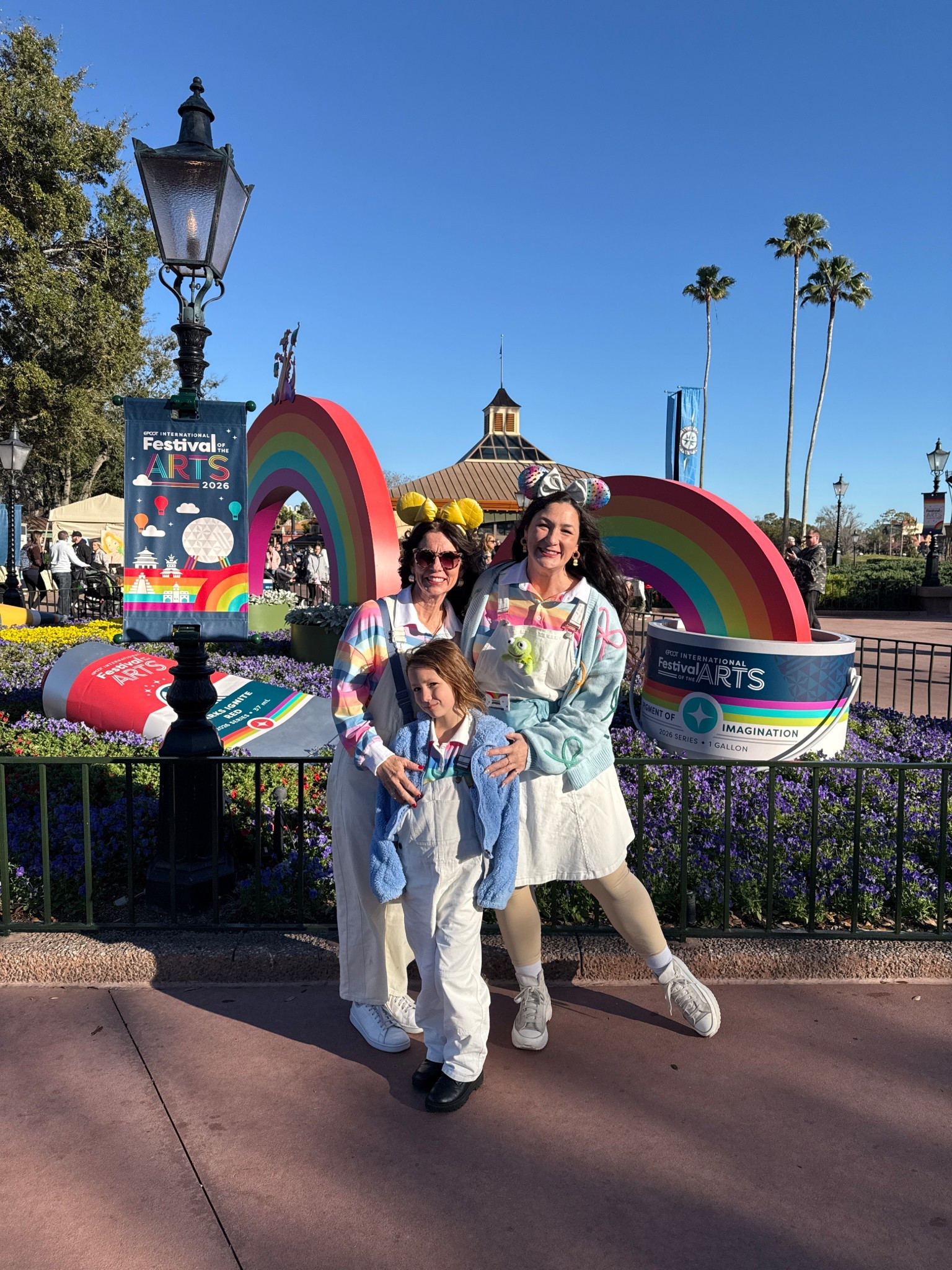 Pastel rainbow fits