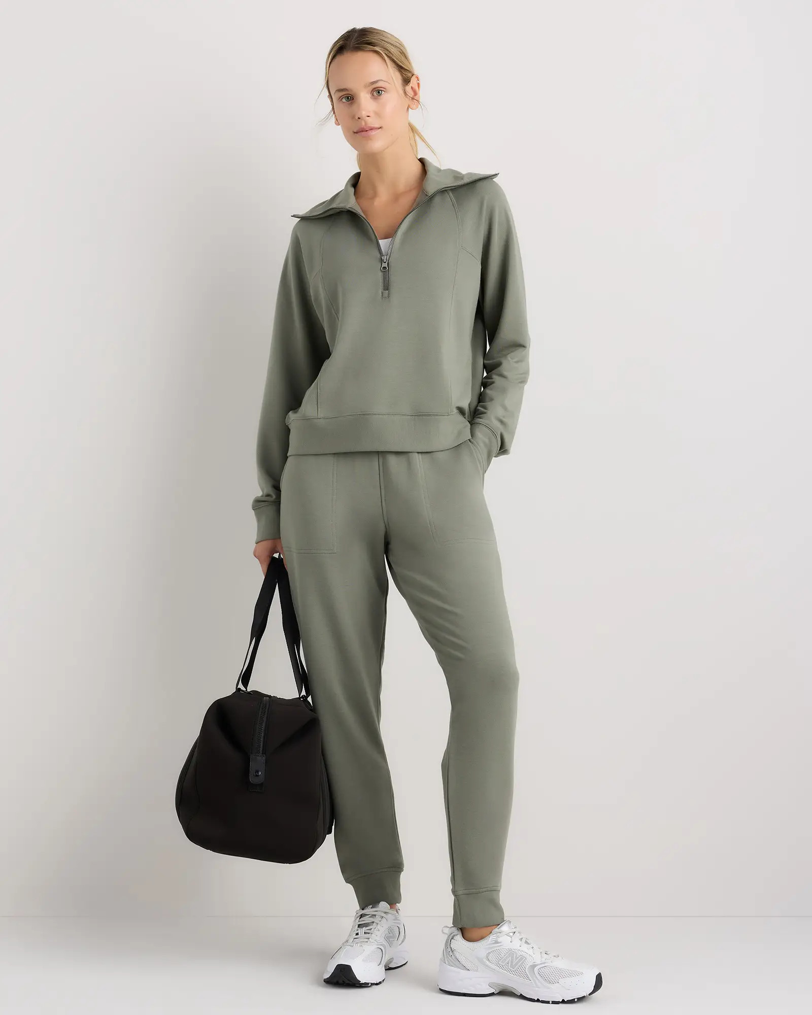 SuperSoft Fleece Half Zip | Quince