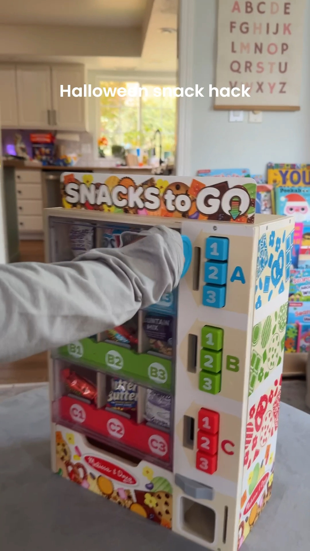 Here’s what we’re doing with the rest of our Halloween candy this year: using this fun vending machine toy! 🍬🍫🍭

#LTKKids #LTKFamily #LTKHalloween