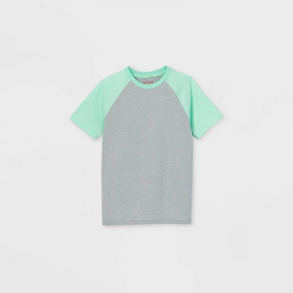 Boys' Short Sleeve Baseball Favorite T-Shirt - Cat & Jack™ Green | Target