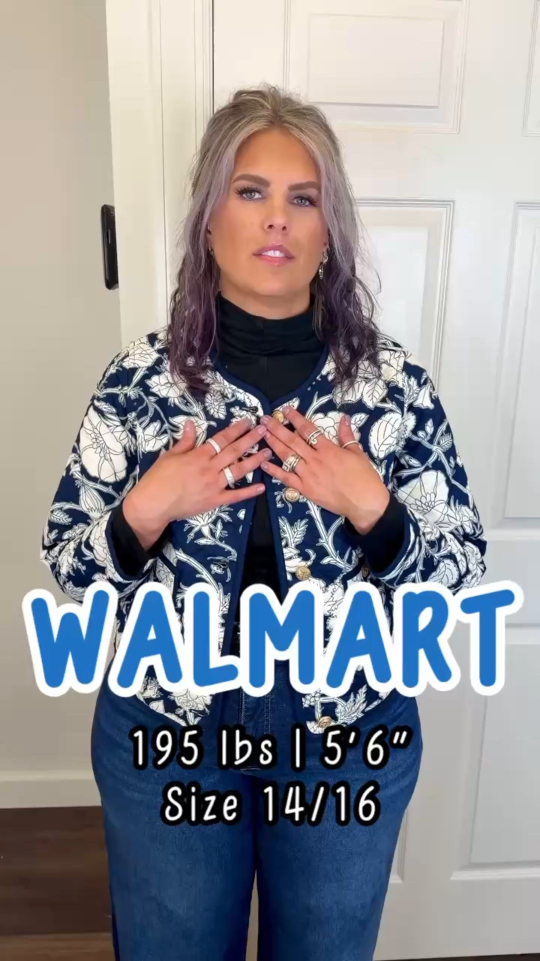 Wearing a size medium (TTS) in this jacket! What do you think? I think this is super cute and fun actually 😍 

#walmart #jacket #newarrivals #quilted #outfit #ootd #outfitidea #midsize 

#LTKootd #LTKMidsize #LTKWorkwear